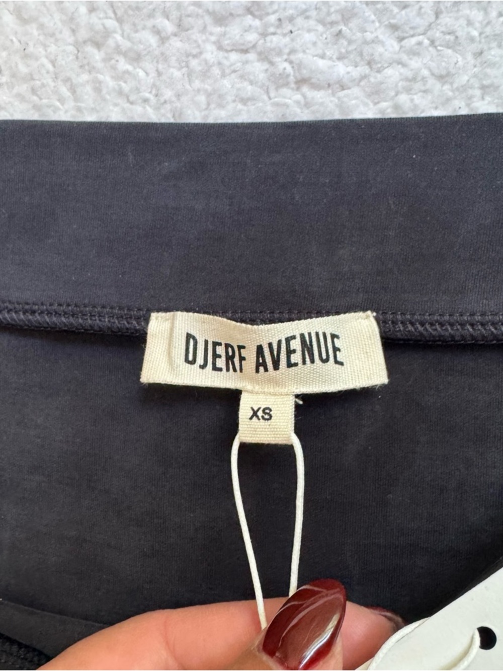 NWT Djerf Avenue Maxi Midnight Skirt Ash Slit Size XS $150 - Picture 6 of 11